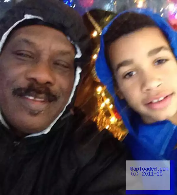 Don Jazzy’s Father & One of His Grandsons Take Cute Selfie (Photo)
